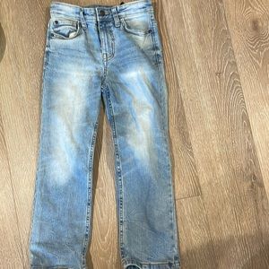 Cat&Jack boys jeans size 7, straight fit with elastic band stretch
